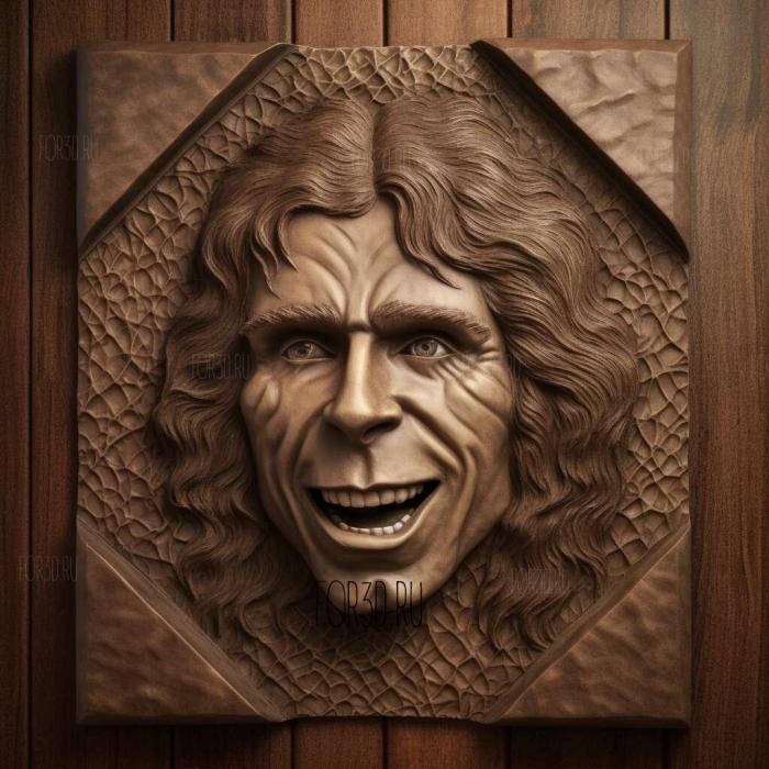 Ronnie James Dio 3 3d stl модель для ЧПУ